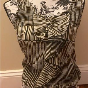 Black and white top